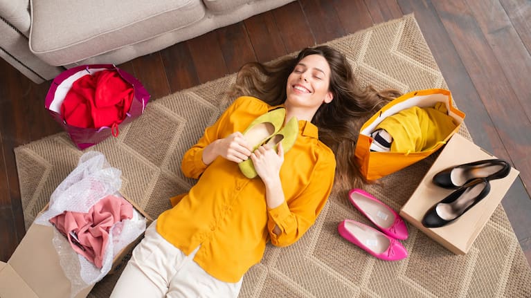 The female shopaholic is a common trope in movies, TV, books and online.