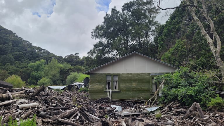 Slash surrounds an East Coast property