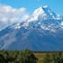 Snow on the summit of Mount Cook in December 2010.