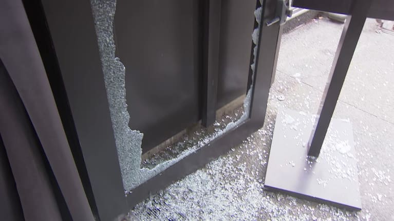 Some of the damage caused to Tokyo Bay restaurant in Auckland's Takapuna.
