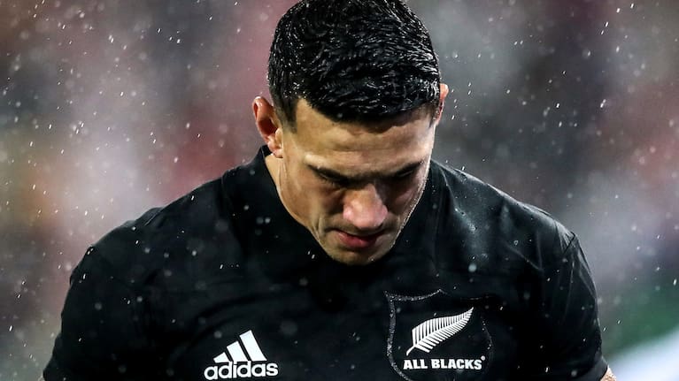 Sonny Bill Williams after being sent off against the British and Irish Lions