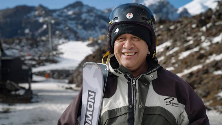 Sonny Tavake at Mt Ruapehu last year.