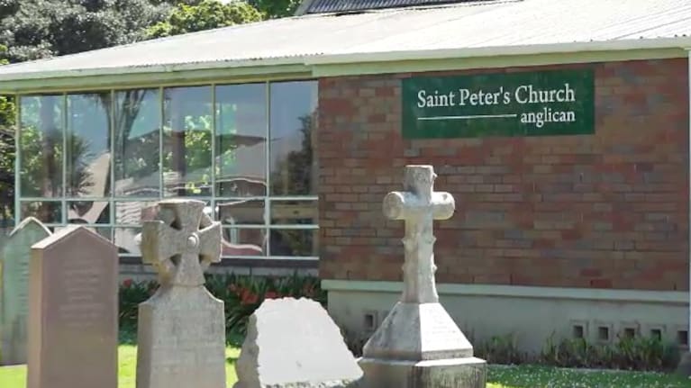 St Peter's Church in Auckland's Onehunga pictured in 2021.