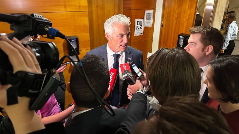 Police Minister Stuart Nash