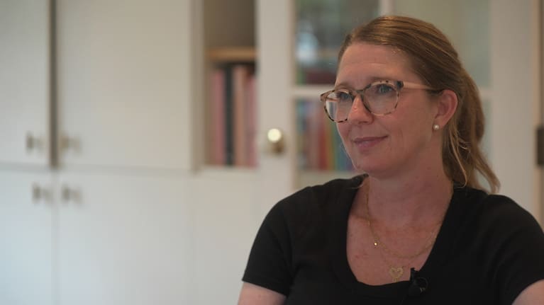 Summer Haycock loves having a landline for her kids.