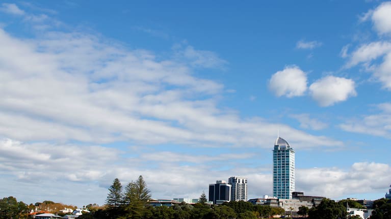 Takapuna skyline, North Shore City, New Zealand