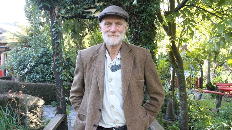 Tasman Area Community Assocation member Steve Richards said the proposal for Tasman village was too inconsistent. Photo: Gordon Preece/the Guardian Motueka