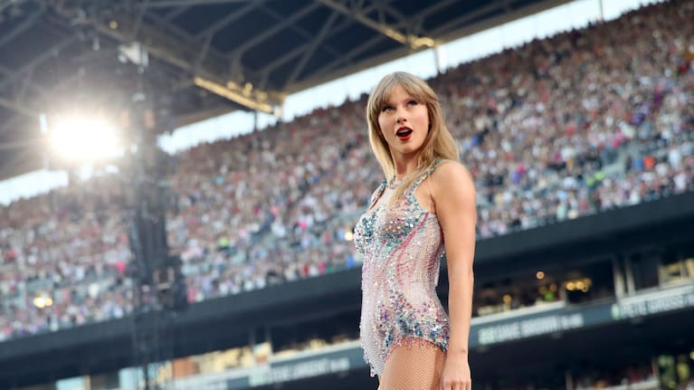 Taylor Swift performs at Lumen Field in Seattle during the sold-out Eras Tour.