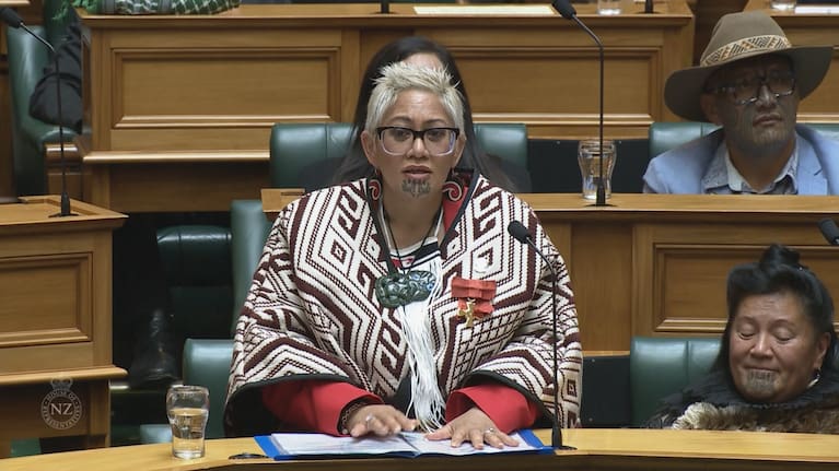 MP Takutai Tarsh Kemp, who had helped hold the caucus together.