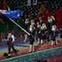Valerie Adams leads Team New Zealand at the Opening Ceremony of the Glasgow 2014 Commonwealth Games.
