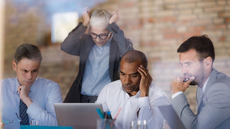A tired and tense boss can affect the whole team.