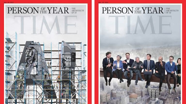 The "Architects of AI" were named Time's person of the year for 2025 on Friday.