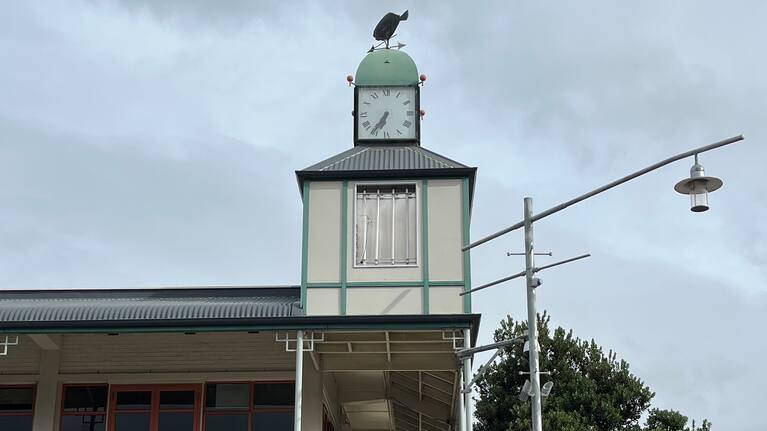The clock tower was donated by Thames Lions Club which disestablished in 2022