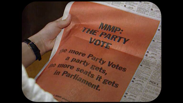 The Electoral Commission’s MMP newspaper advertisement had a complaint laid by a lobby group.