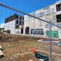 The half-finished apartment building in Auckland's Epsom has been left derelict for the past six years.