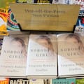 The memoir book of Virginia Giuffre, "Nobody's Girl" is seen amongst other books in a store and is up for sale in London.