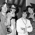 The Monkees, from left, Peter Tork, Mike Nesmith, David Jones, and Micky Dolenz.