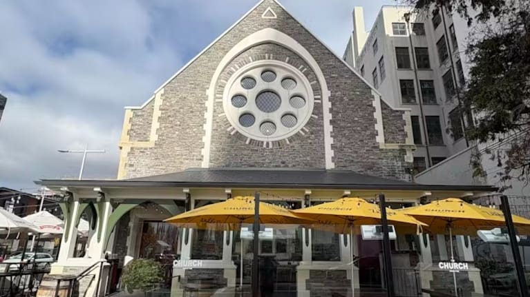 The old Trinity Congregational Church is now a pub.