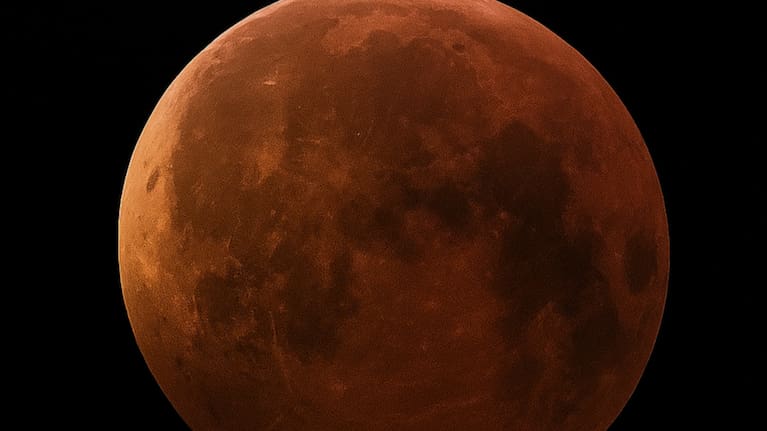 The total lunar eclipse was visible across New Zealand