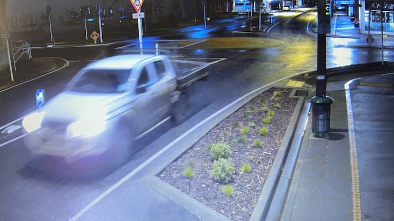 The ute police are looking for.