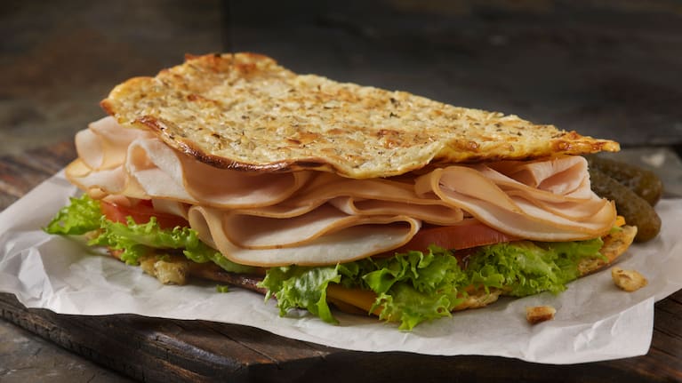 The viral cottage Cheese flatbread sandwich