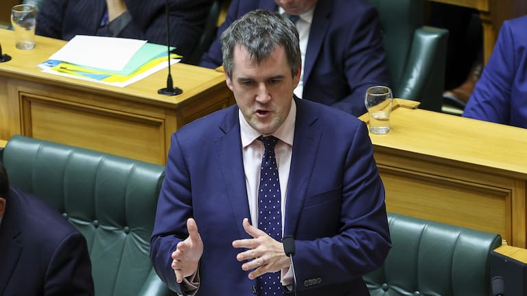 Transport Minister Chris Bishop in 2024.