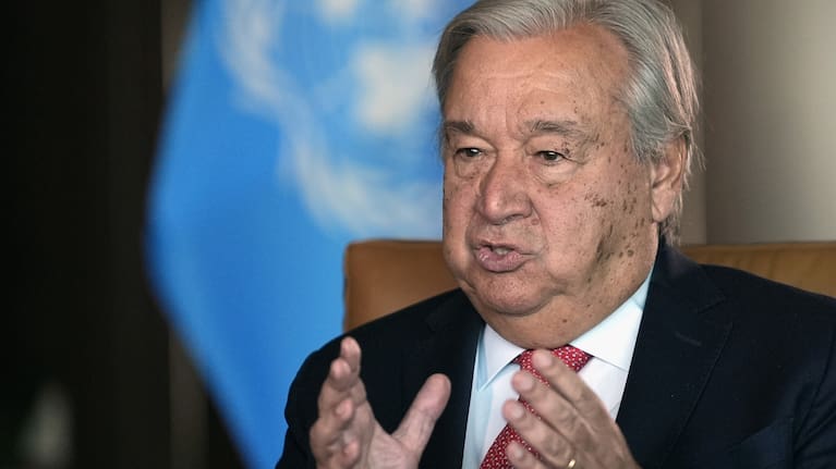 United Nations Secretary-General Antonio Guterres. File photo.