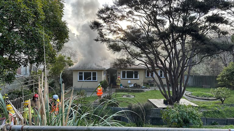 Upper Hutt fire.