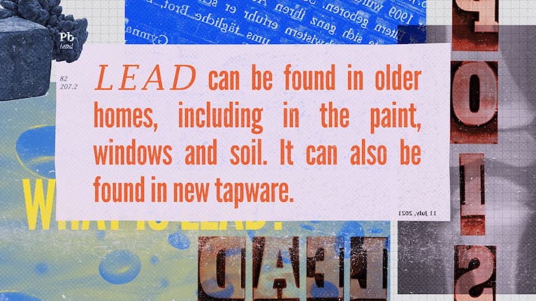 Where can lead be found?