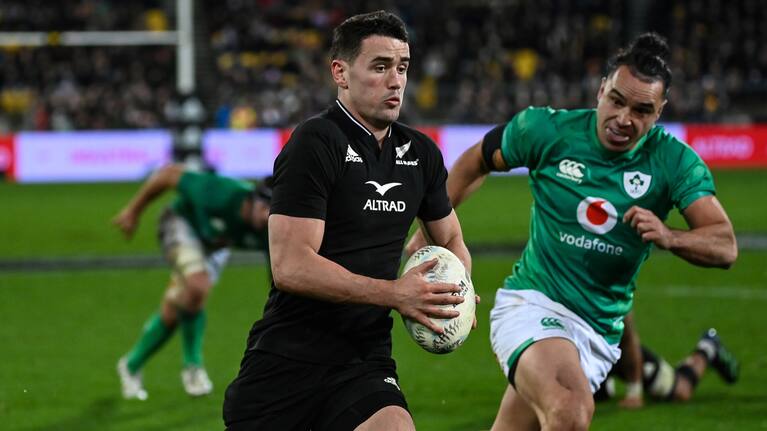 Will Jordan was near unstoppable in open space during the Irish series.