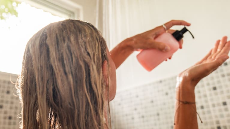 Hair conditioner or baby shampoo is the secret ingredient for (partially) unshrinking clothes.
