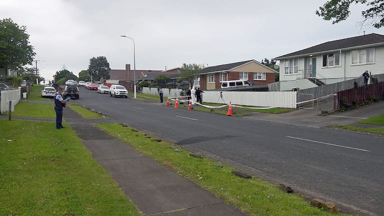 The Yates Rd, Māngere, scene.